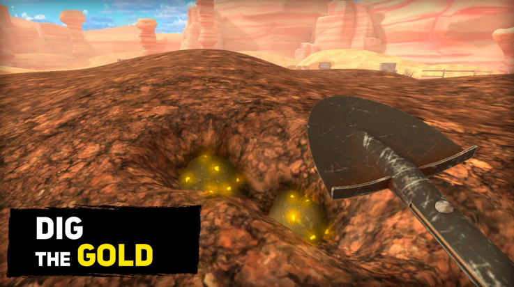 黄金矿工模拟器下载(Gold Rush 3D Miner Simulator)截图1