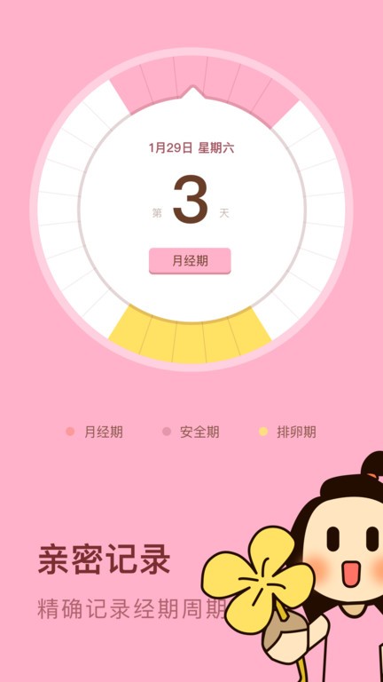 安全期日历app截图1