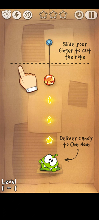 割绳子1中文版下载(Cut the Rope Free)截图2