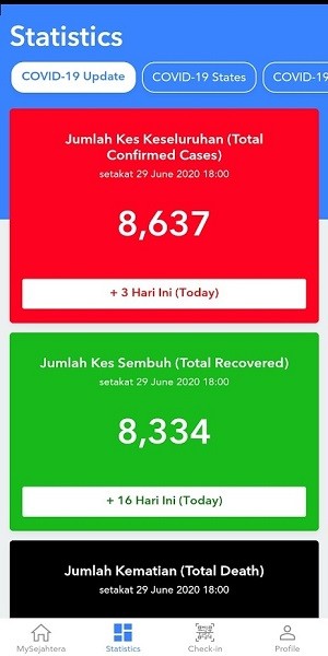 mysejahtera最新版本(马来西亚健康码)截图3