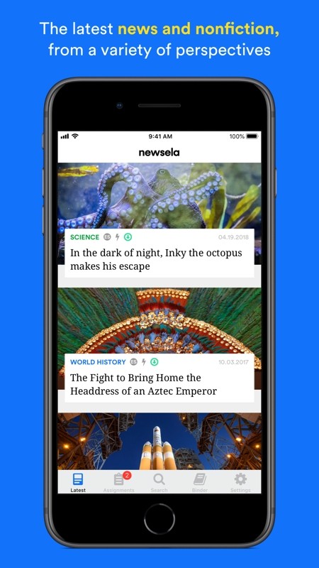 newsela英语软件截图4