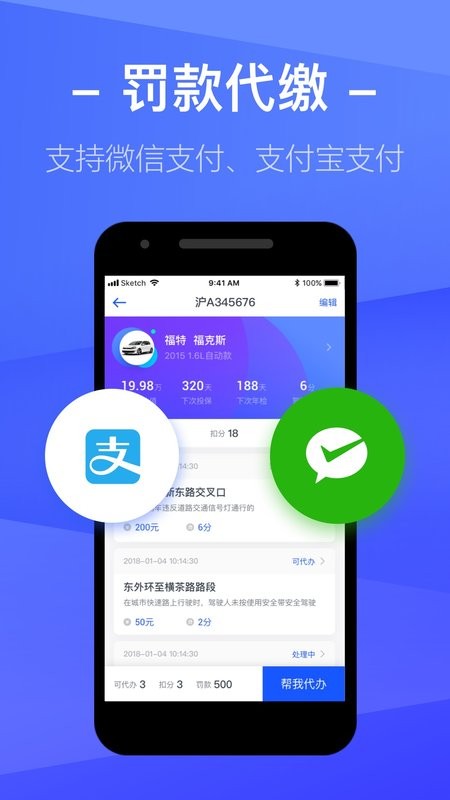 12123查违章软件截图1