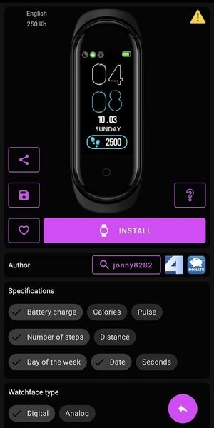miband4软件