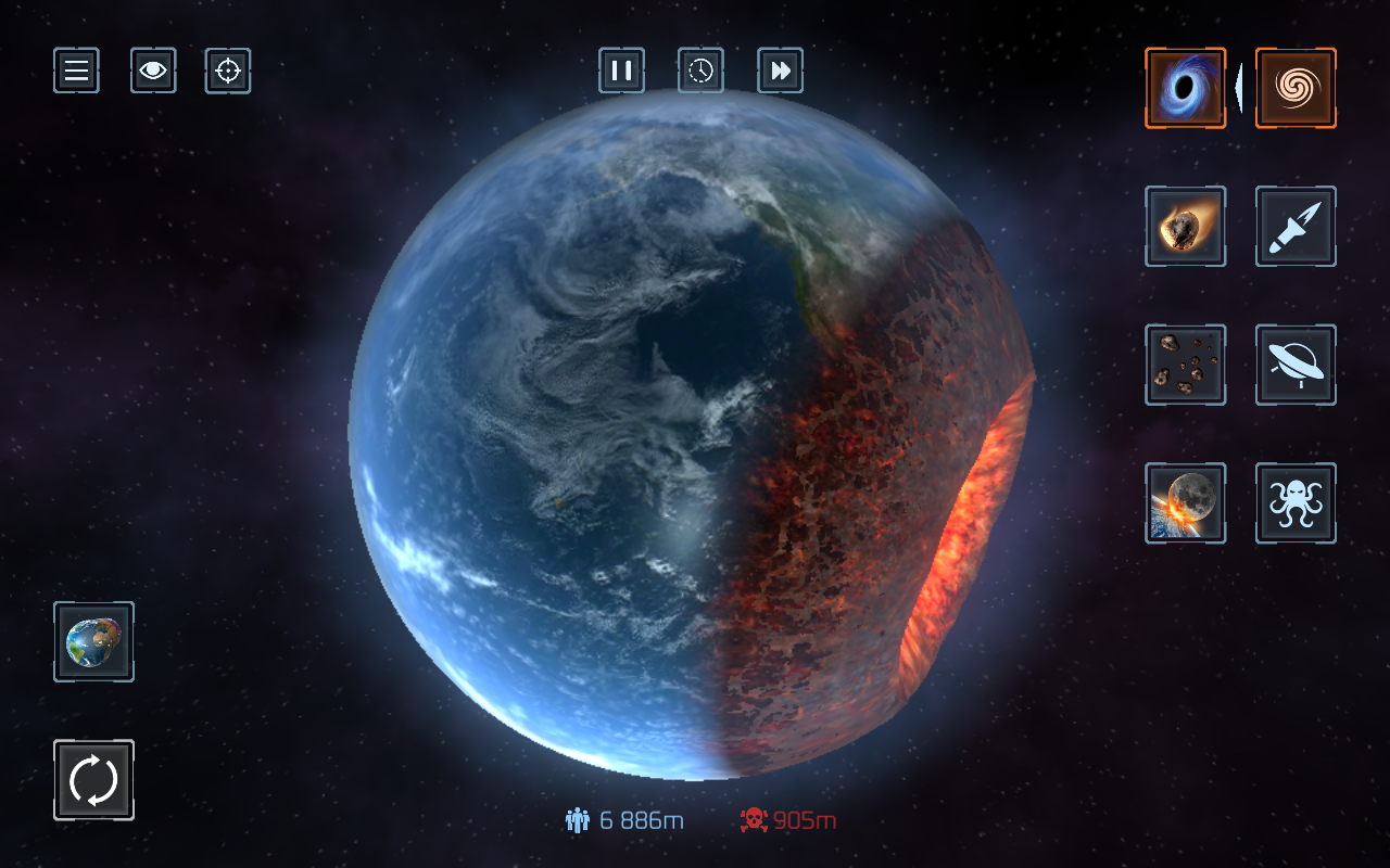 星球毁灭模拟器Solar Smash截图2