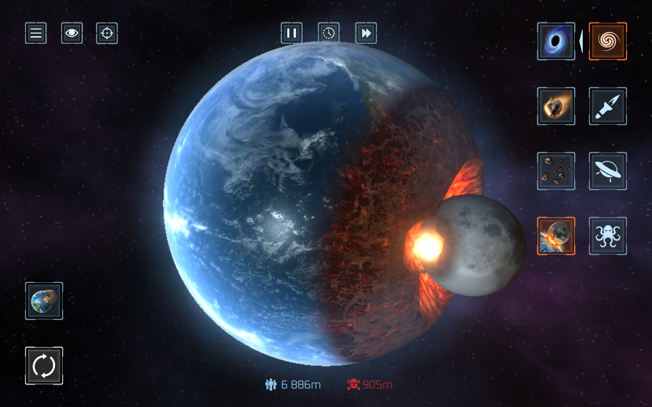 星球毁灭模拟器Solar Smash截图3