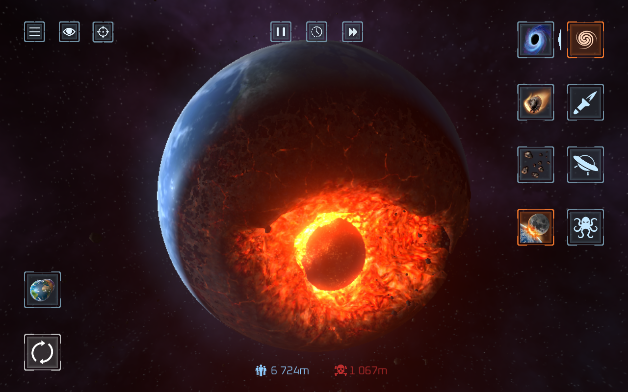 星球毁灭模拟器Solar Smash截图4