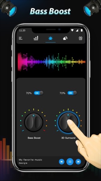 低音助推器和声音增强器1.9.2(basseq)截图1