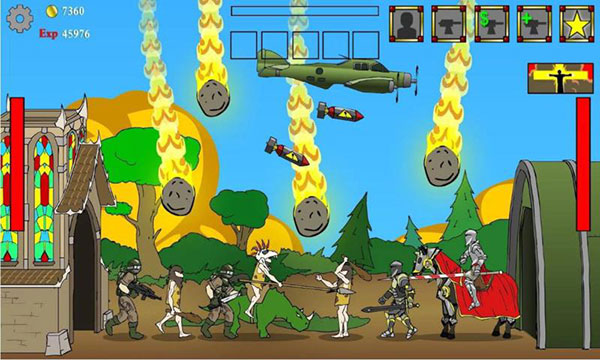 战争进化史手机版下载(Age Of War)截图4