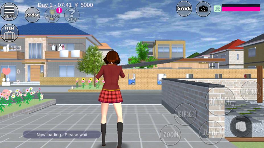 七七酱同款樱花校园模拟器(SAKURA SchoolSimulator)2022最新版中文截图1