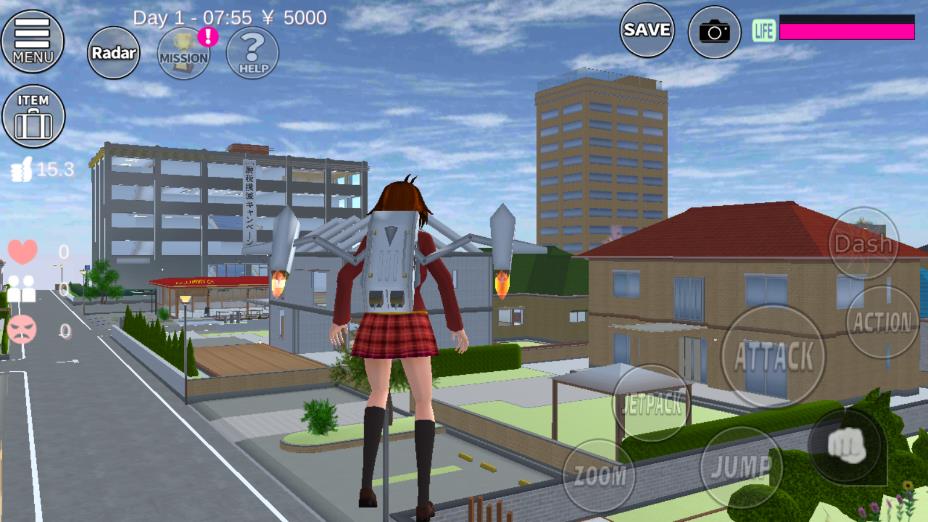 七七酱同款樱花校园模拟器(SAKURA SchoolSimulator)2022最新版中文截图2