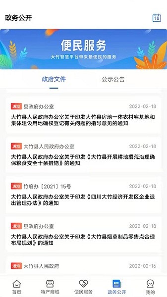 智慧大竹官方版截图2