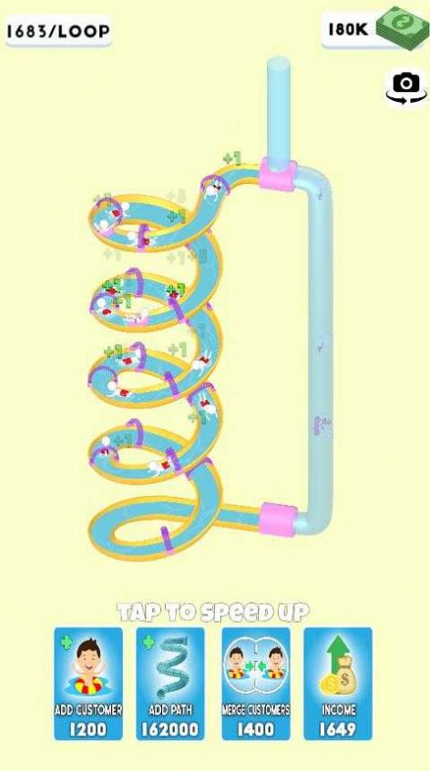 水上乐园闲置游戏(Aquapark Idle)截图2