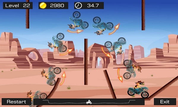 极限飞车游戏(top bike)截图1