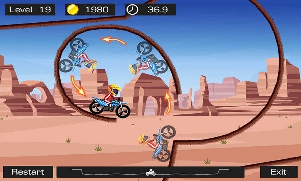 极限飞车游戏(top bike)截图4