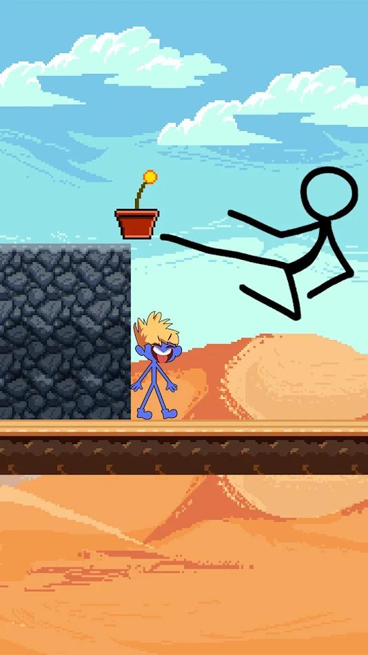 火柴人画巨魔拼图(Stickman Draw)游戏截图3