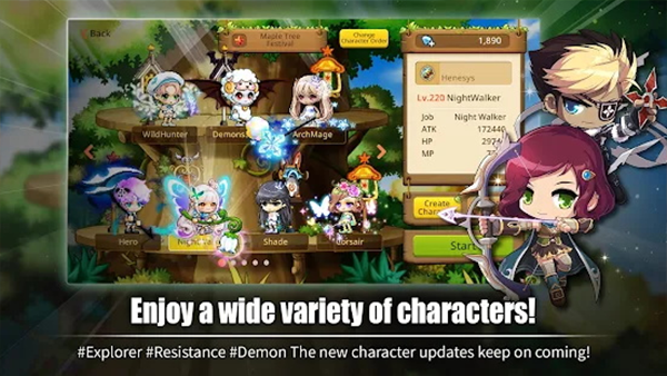 枫之谷M手游国际服(MapleStory M)截图4