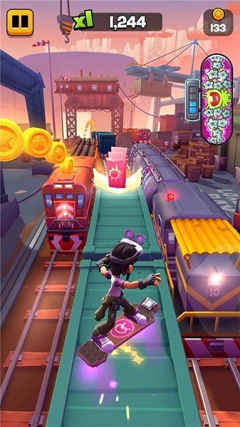 地铁跑酷城市最新版(Subway Surfers City)截图5
