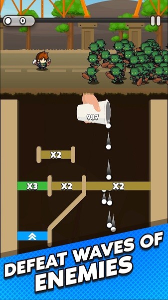 纸杯英雄破解版内置菜单(Cup Heroes)截图3