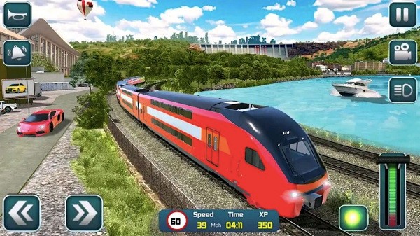 3D城市火车驾驶模拟器手游截图1