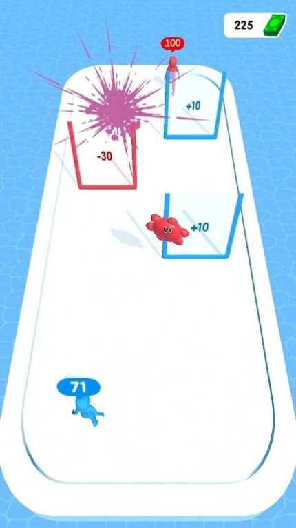 吹气球对战游戏(Puff Up Battle)截图1