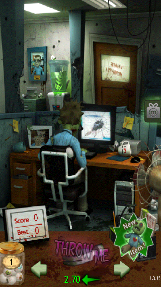 办公室捣蛋鬼僵尸版Office Zombie截图1