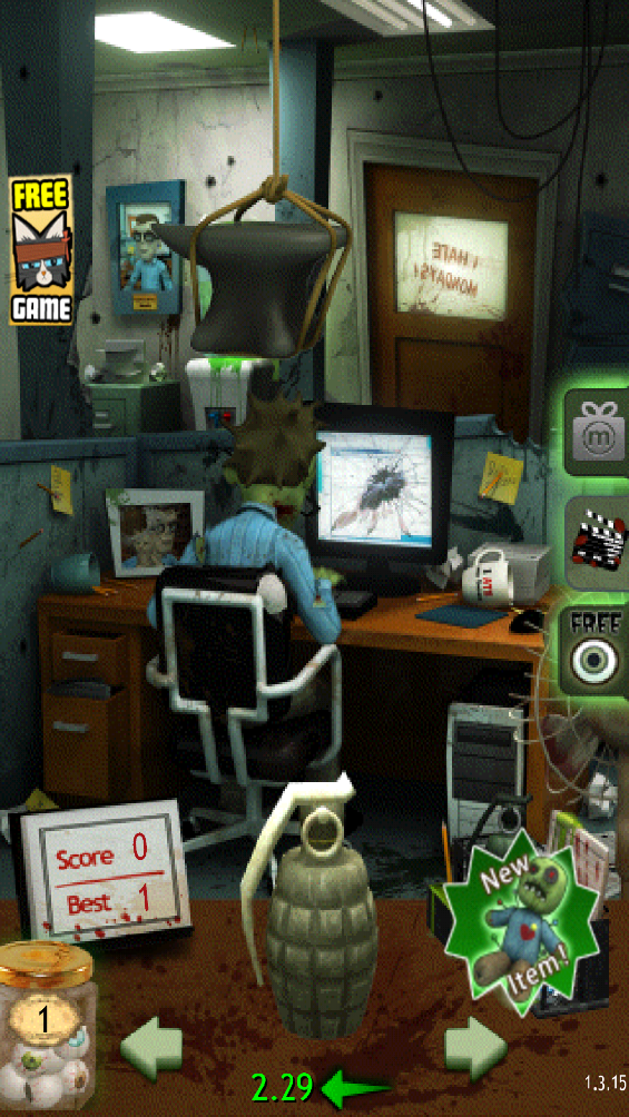 办公室捣蛋鬼僵尸版Office Zombie截图3