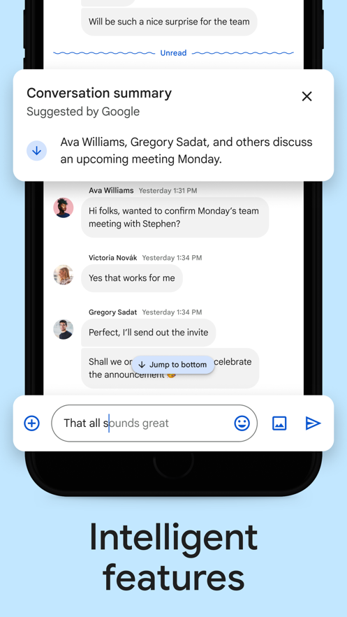 Google Chat app截图2