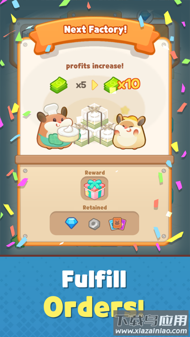 hamster cake factory游戏(Hamster Tycoon)截图6