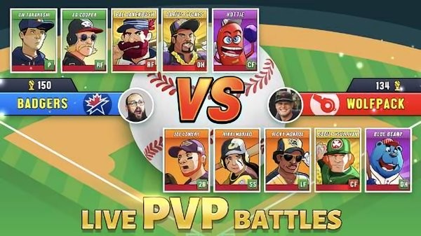 超级棒球游戏手机版(Super Hit Baseball)截图1