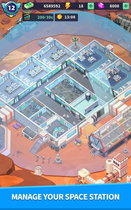 太空奥德赛游戏(Idle Planet Survivor)最新版截图1