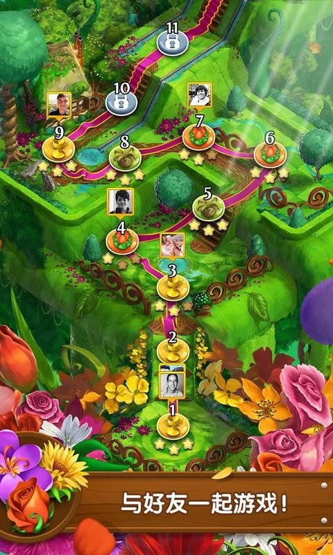 花花传奇游戏(Blossom Blast Saga)最新版截图2