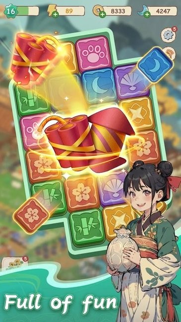 梦幻桃园游戏(Dream Xanadu: Cats Blast Saga)最新版截图1