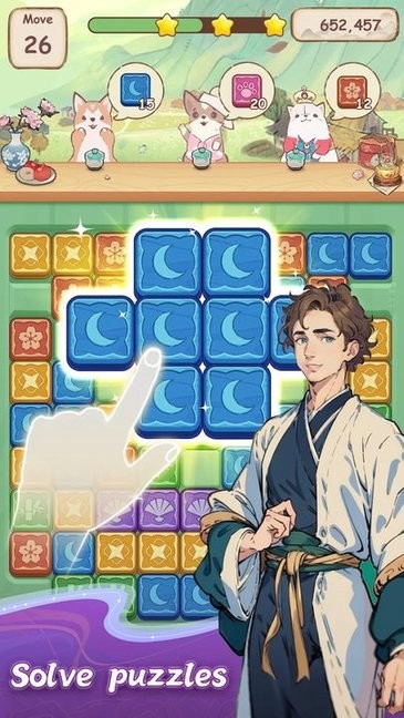 梦幻桃园游戏(Dream Xanadu: Cats Blast Saga)最新版截图4