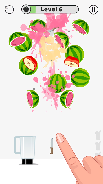 快刀切水果1游戏最新版截图1