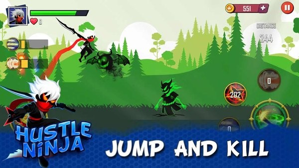 火柴人传奇游戏(Hustle Ninja)最新版截图1