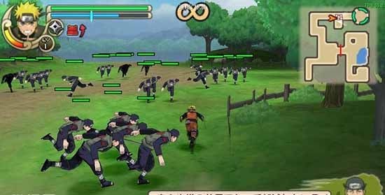 psp火影忍者疾风传究极冲击中文版最新版截图1