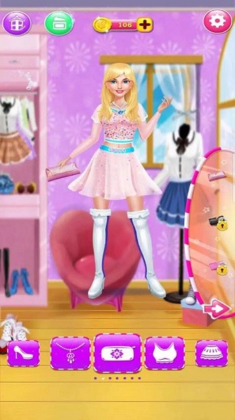 时尚女孩化妆换装最新版最新版截图2