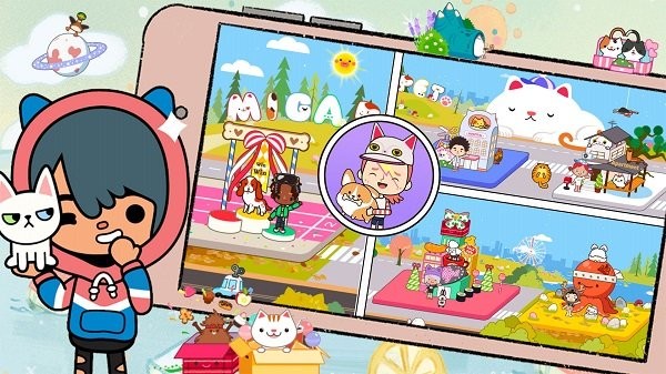 公主的宠物小狗手游(小镇宠物世界)最新版截图1