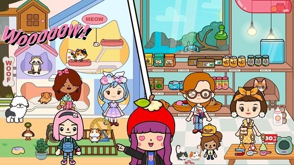 公主的宠物小狗手游(小镇宠物世界)最新版截图4