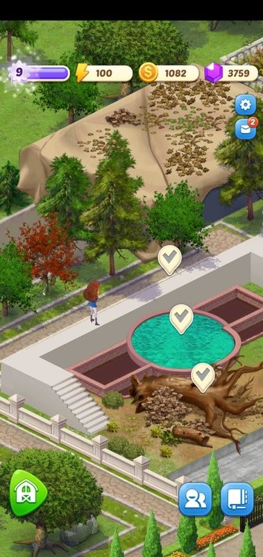 合并庄园阳光小屋无限钻石2023最新版截图2