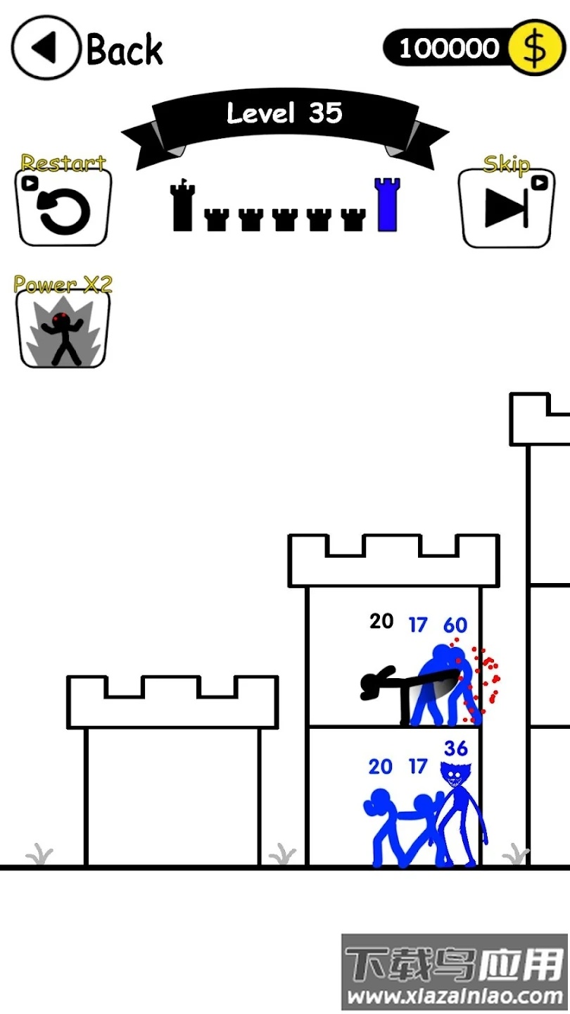 火柴英雄战争塔防游戏下载(Stick Hero War Tower Defense)最新版截图2