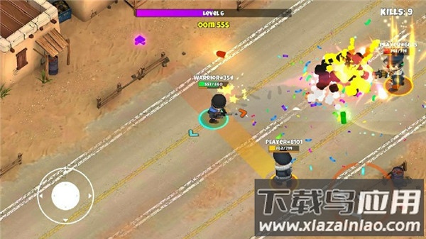 战士大逃杀手游最新版下载(Warriors.io)最新版截图3