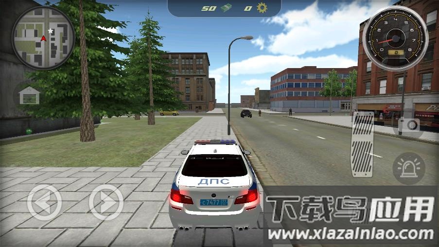 俄罗斯警察模拟器游戏(Car Simulator M5: Russian Police)截图3