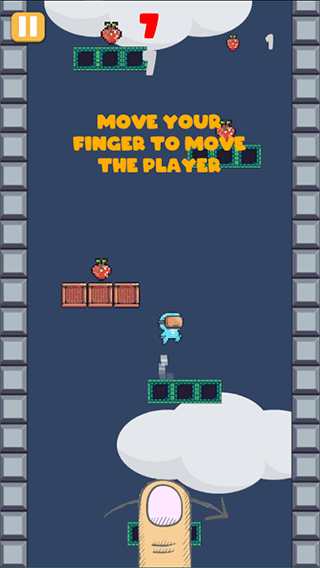 不断向上跳游戏