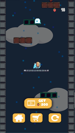 不断向上跳游戏截图3