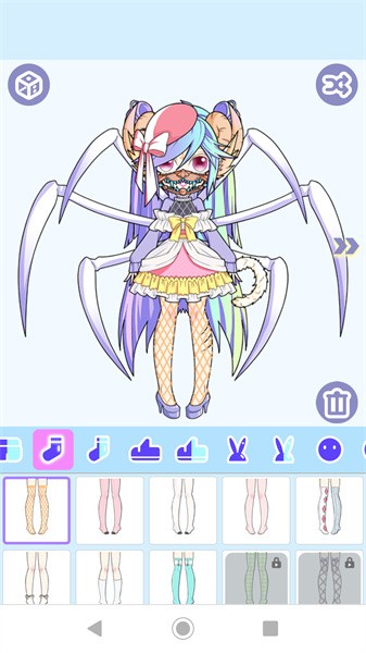 粉彩怪物娃娃换装手机版最新版截图2