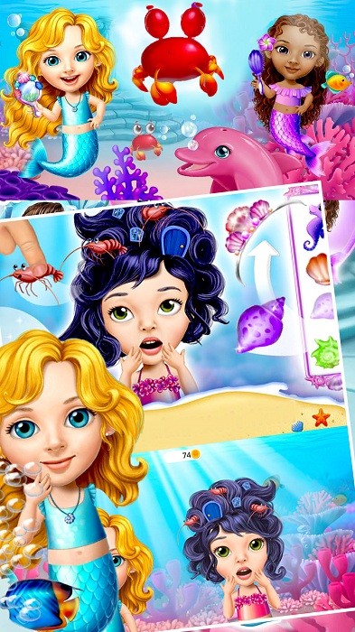 美人鱼芭比公主化妆游戏最新版截图3