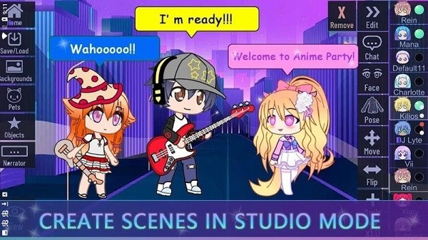 加查动漫派对最新版(Anime Party)截图2