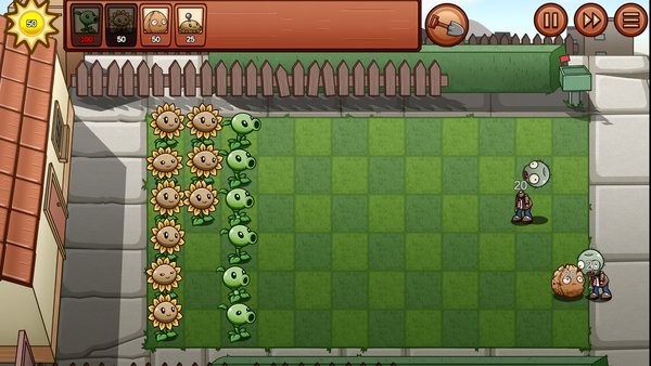 宅宅萝卜bw版植物大战僵尸(PVZ_BW)截图4