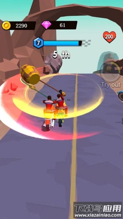 疯狂摩托对决3D游戏(CrazyMoto3D)截图2